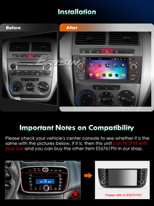Reproductor Multimedia para Auto Erisin ES6723LN con Android 14.0, DSP, BT5.0, CarPlay, GPS y <span class=keywords><strong>DVD</strong></span> para <span class=keywords><strong>Fiat</strong></span> <span class=keywords><strong>Grande</strong></span> <span class=keywords><strong>Punto</strong></span> Linea - Product Image 3
