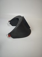 Casque et protège-tête de soudage en fibre de carbone sur mesure, masque de soudage en fibre de carbone haute résistance