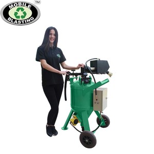 Máy phun cát không bụi để loại bỏ lớp phủ kim loại - Product Image 5