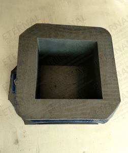 Moldes de cubo de hierro fundido de 150mm de cuatro piezas de peso pesado, moldes de fundición de Hormigón/cemento para probar moldes de hierro fundido de hormigón - Product Image 3