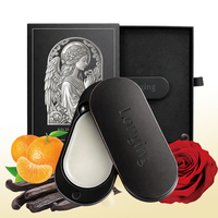 Nouvelle boîte de luxe personnalisée 3g, parfum solide longue durée aux notes d'agrumes, de rose, de vanille, de fruits et de fleurs, texture huileuse, baume parfumé