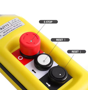 Interruttore di Controllo per Paranco Elettrico XAC-A471 2/4/6/8-bit, Controllo Remoto per Gru a Velocità Singola/Doppia, Impugnatura Impermeabile - Product Image 2