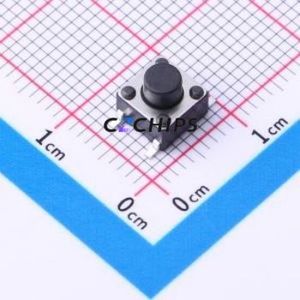 TSD003A05510A02 Tactile Switch SMD-4P,6x6mm Switch Round Button 1N Vertical Mount 6mm - Product Image 1