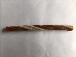 Yüksek et tavuk sığır bazlı ham deri alternatifleri bükülmüş sopa evcil hayvan gıda - Product Image 2