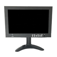 Ecran de voiture LCD, moniteur quad de 9 pouces TFT, avec enregistrement vidéo à 4 canaux, AHD1080p 720p, CVBS Signal Composite pour vidéosurveillance