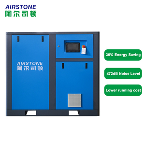 Compresseur d'air industriel à vis Airstone 22 kW 30 CV 220 V 60 Hz avec moteur PLC refroidi par air et économie d'énergie - Product Image 2