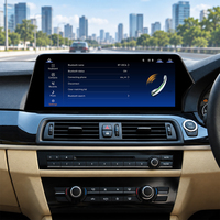 Foforfor Écran tactile 12,3 pouces avec système Linux et Carplay pour BMW Série 5 GT 2011-2012 (conduite à droite) – Autoradio GPS DSP avec unité centrale CIC