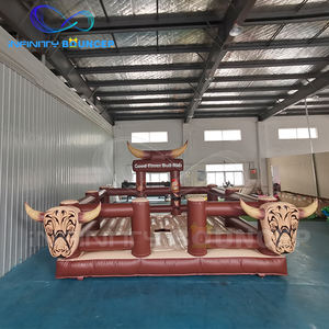 Tapis gonflable de <span class=keywords><strong>jeu</strong></span> de sport de rodéo de taureau mécanique de prix usine Offre Spéciale pour le château d'équitation de taureau à vendre - Product Image 3
