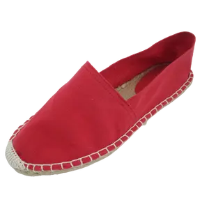 Hot sale cheap price Flat canvas espadrilles jute shoes in china