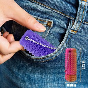 Mini jouet Grippie de poche 3D imprimé avec dégradé laser, pour soulager la douleur et stimuler le toucher, cadeaux fantaisie pour amis - Product Image 4