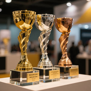 Trofei sportivi premio calcio personalizzabili grandi <span class=keywords><strong>coppe</strong></span> in metallo con medaglie <span class=keywords><strong>e</strong></span> <span class=keywords><strong>targhe</strong></span> di cristallo <span class=keywords><strong>e</strong></span> plastica - Product Image 3