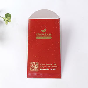 Sobres Rojos de Estilo Nuevo para el Año Nuevo Chino, Sobres Personalizados para Dinero con Estampado en Caliente - Product Image 4