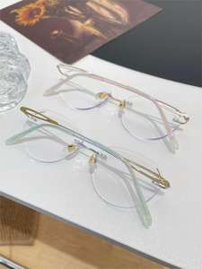 Brand New Titanium khung kính mắt với phù hợp với toa thuốc hoàn thành ống kính mua năm Tặng một miễn phí vận chuyển - Product Image 2