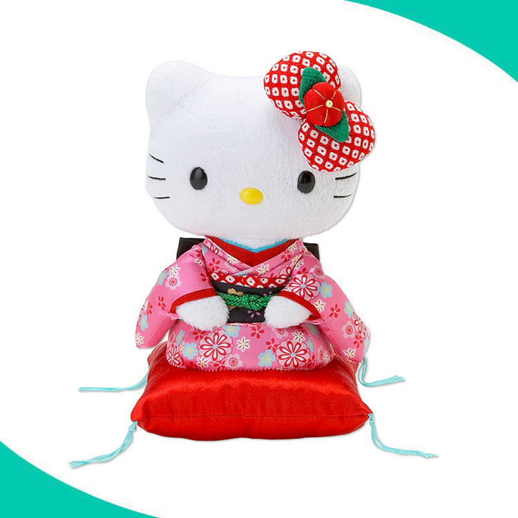 Высокое качество OEM дизайн япония Sanrio hello kitty плюшевые игрушки по низкой цене