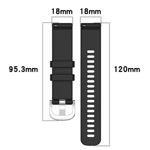 Pulsera deportiva de silicona de 18mm, 20mm y 22mm para reloj <span class=keywords><strong>Garmin</strong></span> <span class=keywords><strong>Vivoactive</strong></span> 5 6 S50 - Product Image 4
