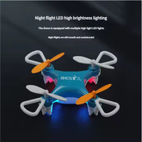 Mini 360 rouleau quatre axes Drones avions de poche électriques jouet enfants niveau débutant hauteur fixe en plastique hélicoptère télécommandé