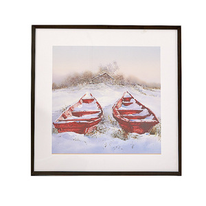<span class=keywords><strong>Cadre</strong></span> photo mural en <span class=keywords><strong>verre</strong></span> de haute qualité en alliage d'aluminium argenté, fait main, pour peinture et calligraphie chinoises traditionnelles - Product Image 5