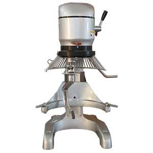 Batidora planetaria comercial de 30 litros, máquina eléctrica para panadería con accesorios de gancho, batidor de alambre y paleta, fácil de operar. - Product Image 1