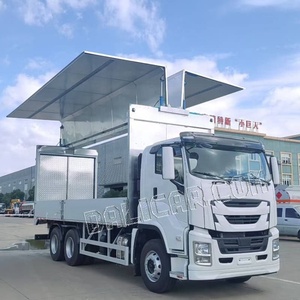 Camion <span class=keywords><strong>Cargo</strong></span> ISUZU GIGA 4x2 da 12 Tonnellate con Cassone Apribile, Prezzo di Fabbrica Cinese - Product Image 2