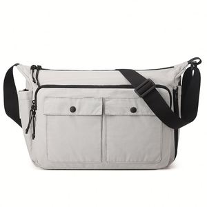 Bolso Bandolera Minimalista para Hombre, Estilo Casual, de Nailon Impermeable - Product Image 3