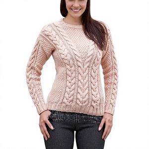 Nouvel Arrivage Pull-over Uni 100% Coton pour Femme, Décontracté Hiver, Bouton Unique sur le Devant, 240 GSM, Personnalisable, Respirant - Product Image 5