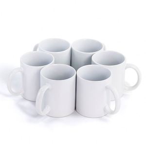 Mug à café en céramique 11 oz, poignée multicolore, design par sublimation, sans BPA, résistant à la chaleur, anti-fuite, écologique - Product Image 3