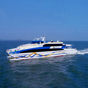 Catamaran à grande vitesse tout en alliage d'aluminium de <span class=keywords><strong>40</strong></span> mètres/288 passagers, ferry de passagers, conception et fabrication sur mesure, directement de l'usine - Product Image 1