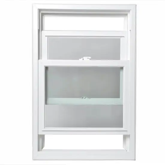 Fenêtres à guillotine en vinyle profilé en PVC de haute qualité Fenêtre à double vitrage à vendre