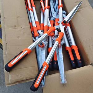 Tijeras para setos Mountain Wisteria de 45-60 cm con hoja de acero inoxidable y mango de aleación de aluminio, herramienta manual de jardín - Product Image 5