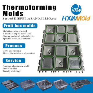 แม่พิมพ์ขึ้น<span class=keywords><strong>รู</strong></span>ปด้วยความแม่นยำสูงสำหรับบรรจุภัณฑ์ผลไม้พร้อม<span class=keywords><strong>รู</strong></span>ระบายอากาศ |   เครื่องมือสำหรับบรรจุภัณฑ์อาหาร - Product Image 2