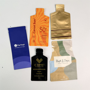 Sacchetti Personalizzati a Forma <span class=keywords><strong>di</strong></span> Bottiglia in <span class=keywords><strong>Carta</strong></span> Biodegradabile per Campioni, Gel Sportivi, Miele, Bevande Energetiche - Product Image 3