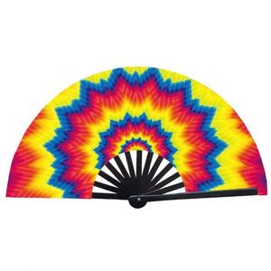 Customizable Bamboo or Plastic Folding Large <b>Hand</b> Fan Loud Clack 33cm Kung Fu Fan for Party - Product Image 5