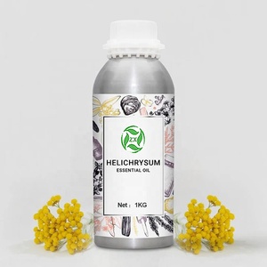 Huile d'hélichryse naturelle pure de bonne qualité 1KG 100% (<span class=keywords><strong>Helichrysum</strong></span> Italicum) CAS 8023 Prix en vrac Huile d'hélichryse fabriquée en Chine - Product Image 1