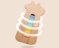 Wholesale Musical Instruments Set With Xylophone Whistle Wooden Musical Toy for Kids