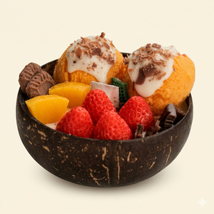 천연 코코넛 껍질 디저트 캔들 - 도매 친환경 장식, 맞춤 향 & 라벨, 부티크 소매용 대량 선물 - Product Image 1