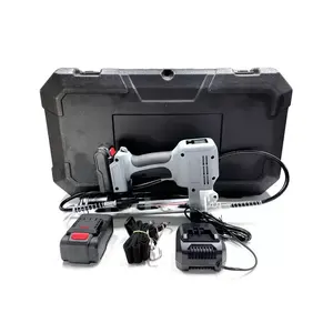 New Automatic Professional Customized Electric Cordless Lithium Battery Grease Gun With Lcd Auto Mechanical Lubrication