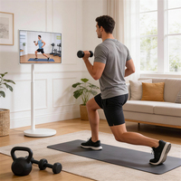 Televisor Inteligente Portátil Inalámbrico LCD de 21.5 Pulgadas con WiFi, Pantalla Interactiva Giratoria, Batería, Full HD para Interiores, Multi-Supply Chain