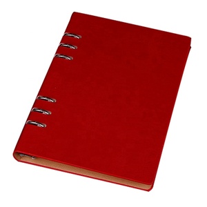 De hoja suelta impresión personalizada a5 pu Tapa dura anillo planificador <span class=keywords><strong>cuaderno</strong></span> de espiral - Product Image 5
