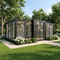 Maison préfabriquée de luxe maisons conteneur modulaire maisons extensibles préfabriquées en acier 20ft extensible maison conteneur bureau