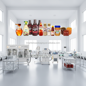 Fully Automated PLC Servo Motor High Precision Honey <strong>Ketchup</strong> Meat Sauce Hoisin Sauce Fish Sauce Filling Machine Production Line - Product Image 2
