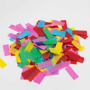 <span class=keywords><strong>Confetti</strong></span> giấy thân thiện với môi chống cháy hình chữ nhật giấy <span class=keywords><strong>Confetti</strong></span> phân hủy sinh học đầy màu sắc <span class=keywords><strong>Confetti</strong></span> cho <span class=keywords><strong>Confetti</strong></span> pháo máy - Product Image 2