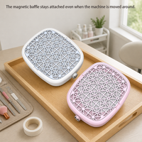 Collecteur de poussière d'ongles avec emballage personnalisé, moteur sans balais, déflecteur magnétique, filtre lavable, dissipation thermique pour distributeur