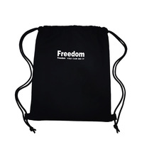 Sac à Dos à Cordon en Toile de Sport avec Logo Personnalisé, Poche de Rangement Simple pour Étudiants, Cartable d'Appoint en Polyester pour le Basketball