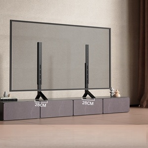 Bảng Top Bracket có thể điều chỉnh chiều cao xoay <span class=keywords><strong>LCD</strong></span> LED <span class=keywords><strong>TV</strong></span> Tabletop Wall Mount cho 50 đến 86 inch màn hình phẳng - Product Image 1