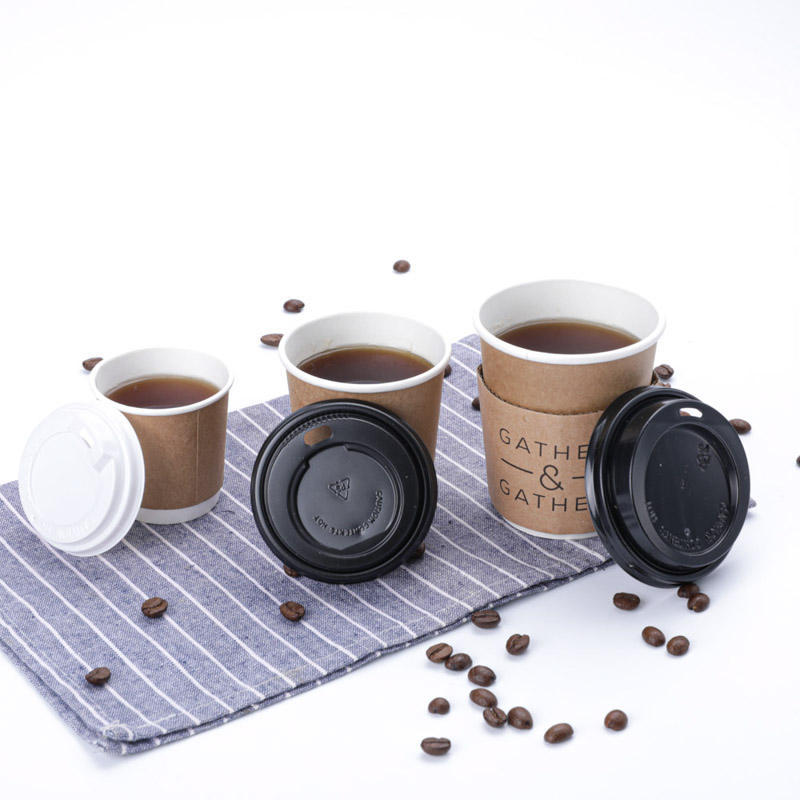 Custom Printed Eco-Friendly Disposable Double Wall Paper Coffee Cup ...