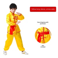 Vêtements d'entraînement pour les arts martiaux mixtes des enfants, shorts de performance et de compétition Danse du Dragon et du Lion