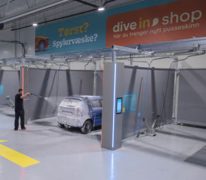 맞춤형 산업용 타포린 PVC 커튼 방수 인쇄 주차 공간 광고 세차 상점 장난감 매트리스 사용을위한 일반 스타일 - Product Image 3