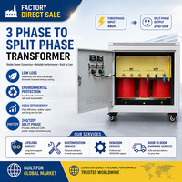Transformateur toroïdal à bobine en aluminium triphasé 15 kVA ou sur mesure, 220 V, 380 V, 440 V, CE ISO, pour bâtiments industriels