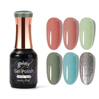 Gelsky Professional Jelly Gel Polish Set Manucure Nail Colors Soak Off Led Uv Gel Nail Polish