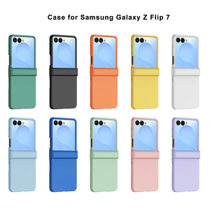 Guangzhou venta al por mayor Frosted PC de plástico duro fundas de teléfono móvil último diseño para <span class=keywords><strong>Samsung</strong></span> para Galaxy Z <span class=keywords><strong>Flip</strong></span> 7 cubiertas coloridas - Product Image 2